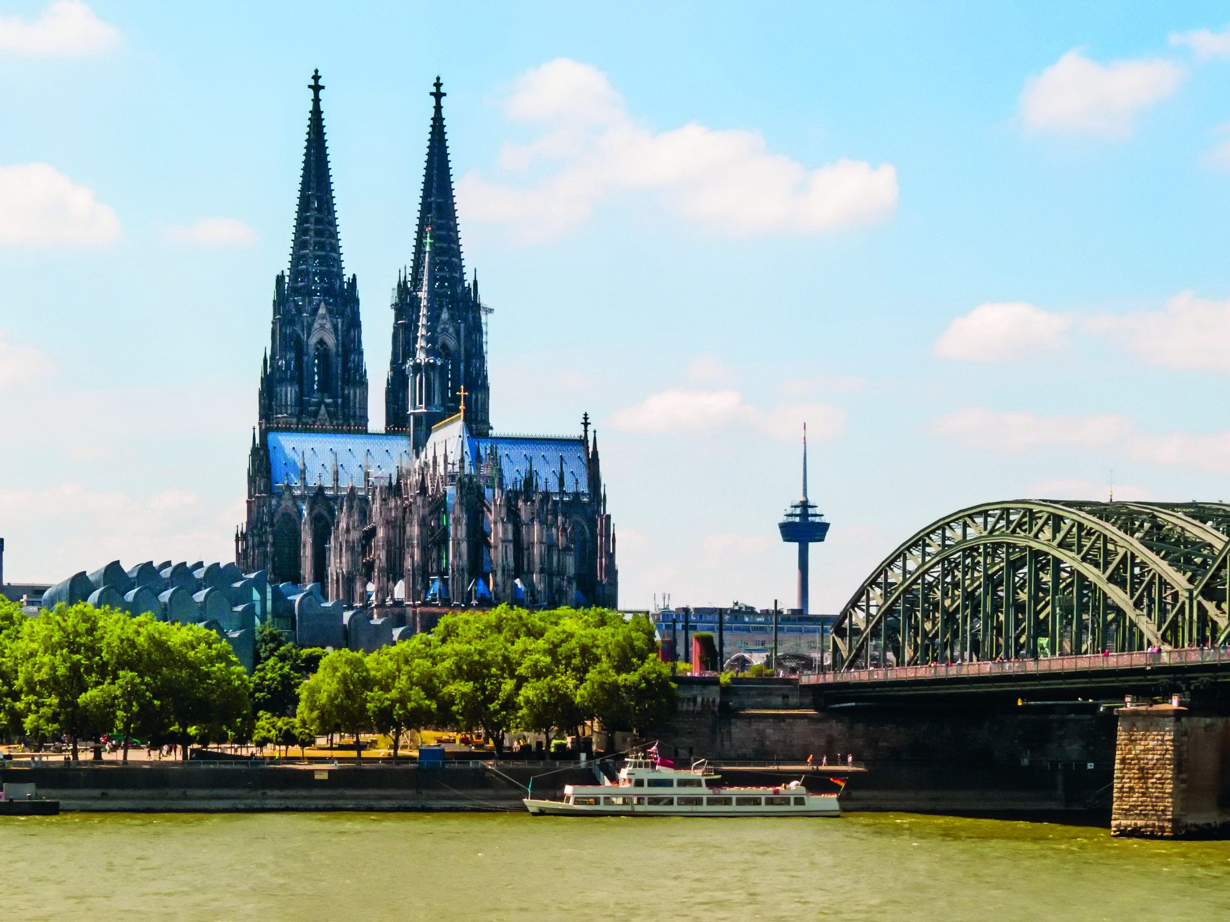 Bild vom Kölner Dom & der Hohenzollernbrücke